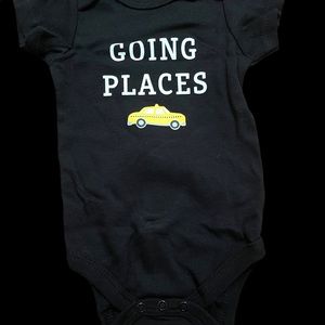 NYC taxi onesie 0-3 months